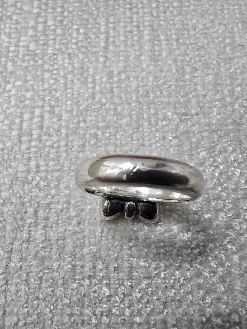 Retired James Avery Sterling Silver Butterfly Ring